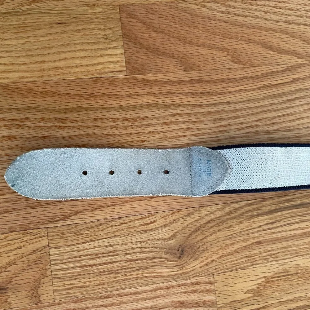 Navy Blue Adjustable Waist Baseball Softball Belt Youth Kids